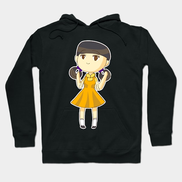 Cute Robot Doll Hoodie by aishiiart